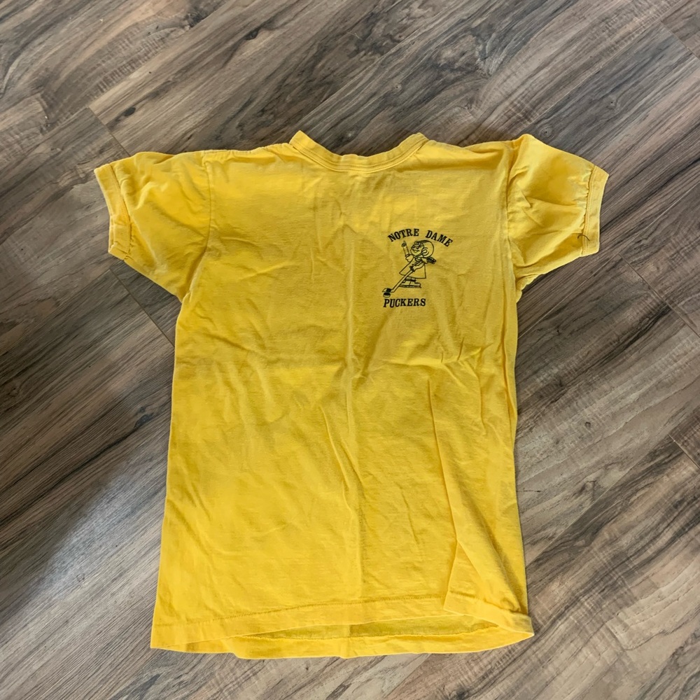 Women’s Notre Dame Hockey Retro Ringer Tee
